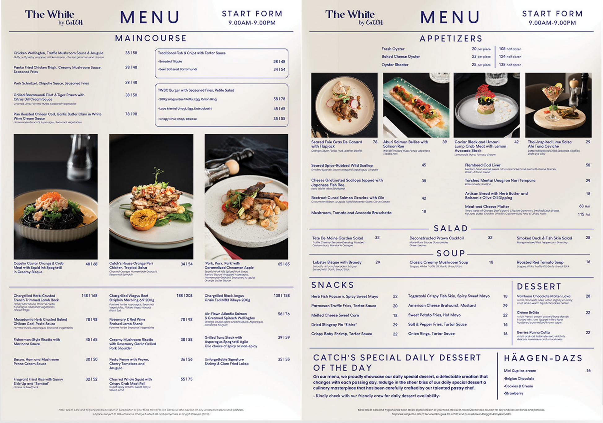 MENU DESIGN DISPLAY