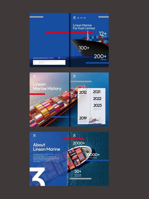 Deep Sea Cornerstone: Linson Marine Corporate Brand Catalog