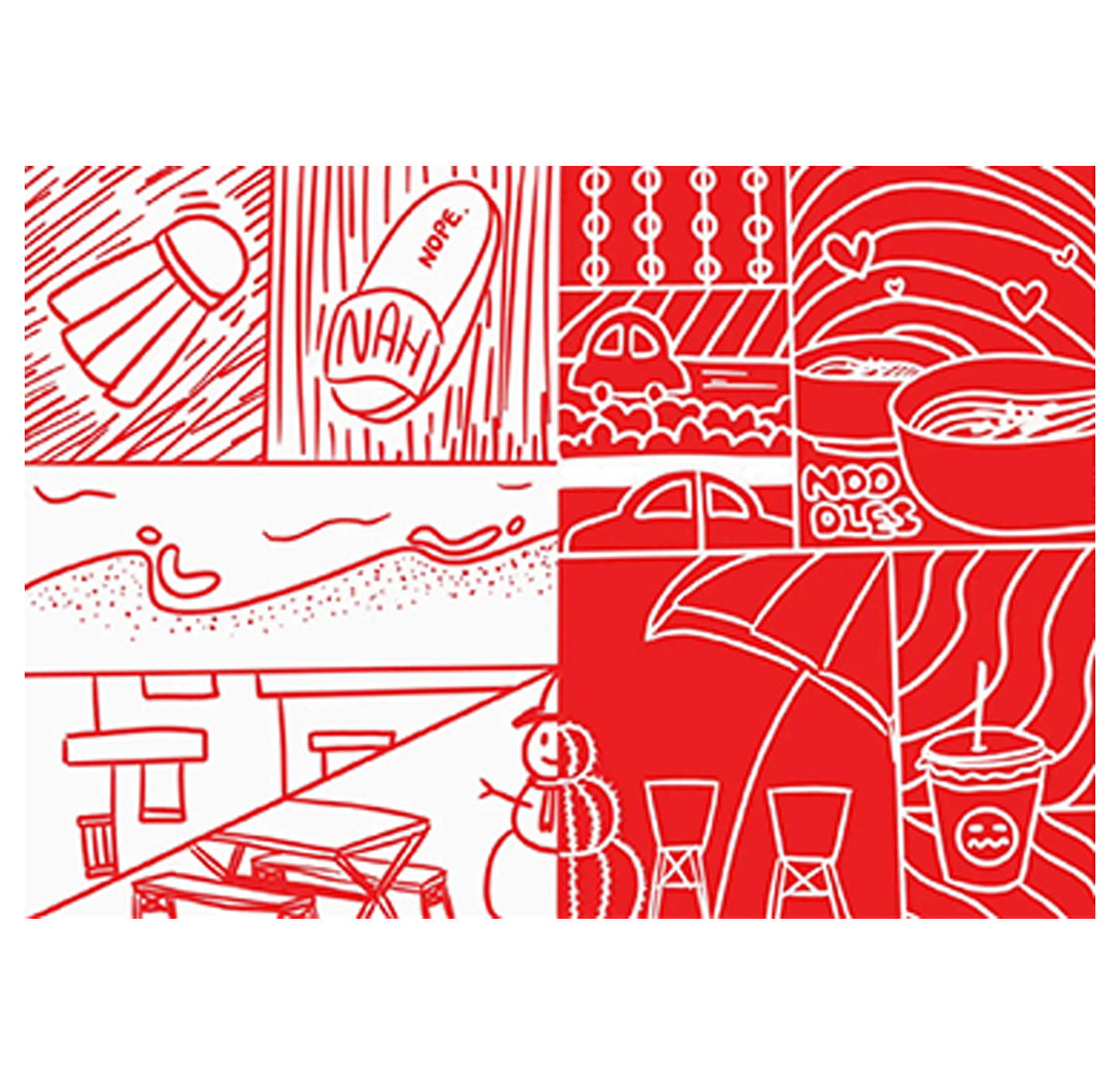 Illustration/Pattern Design Display