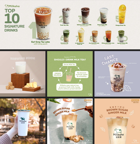 SOCIAL MEDIA DESIGN DISPLAY